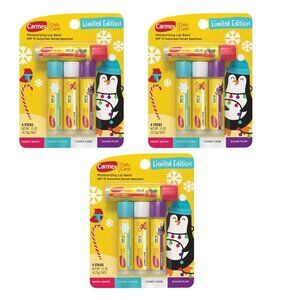 Carmex Limited Edition Lip Balm Sets – Lot of 3 total 12 lip balms